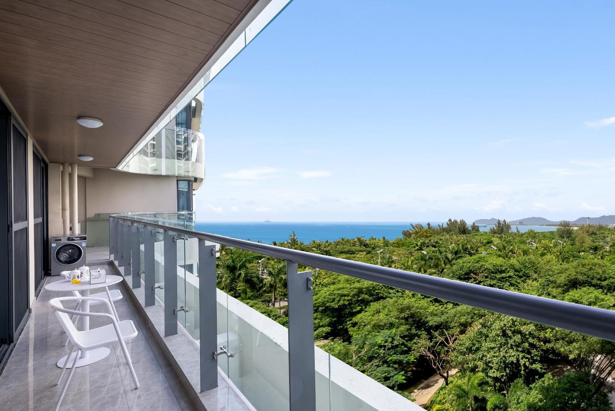 Puhai Sea View Apt By Hailan Tour At Sanya Yazhou Bay#Only 100 Meters To Beach And Sea Swimming Area Buitenkant foto