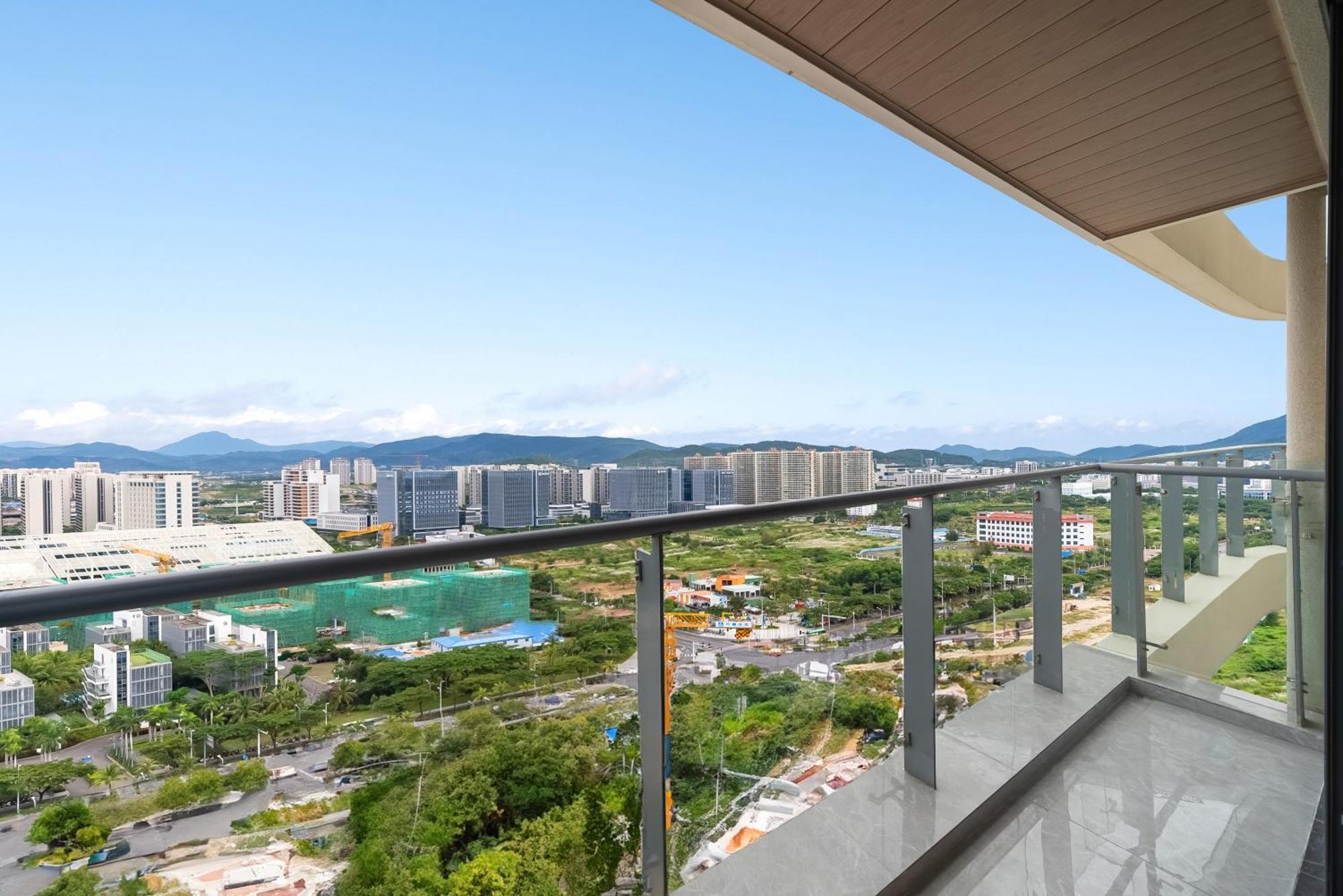 Puhai Sea View Apt By Hailan Tour At Sanya Yazhou Bay#Only 100 Meters To Beach And Sea Swimming Area Buitenkant foto