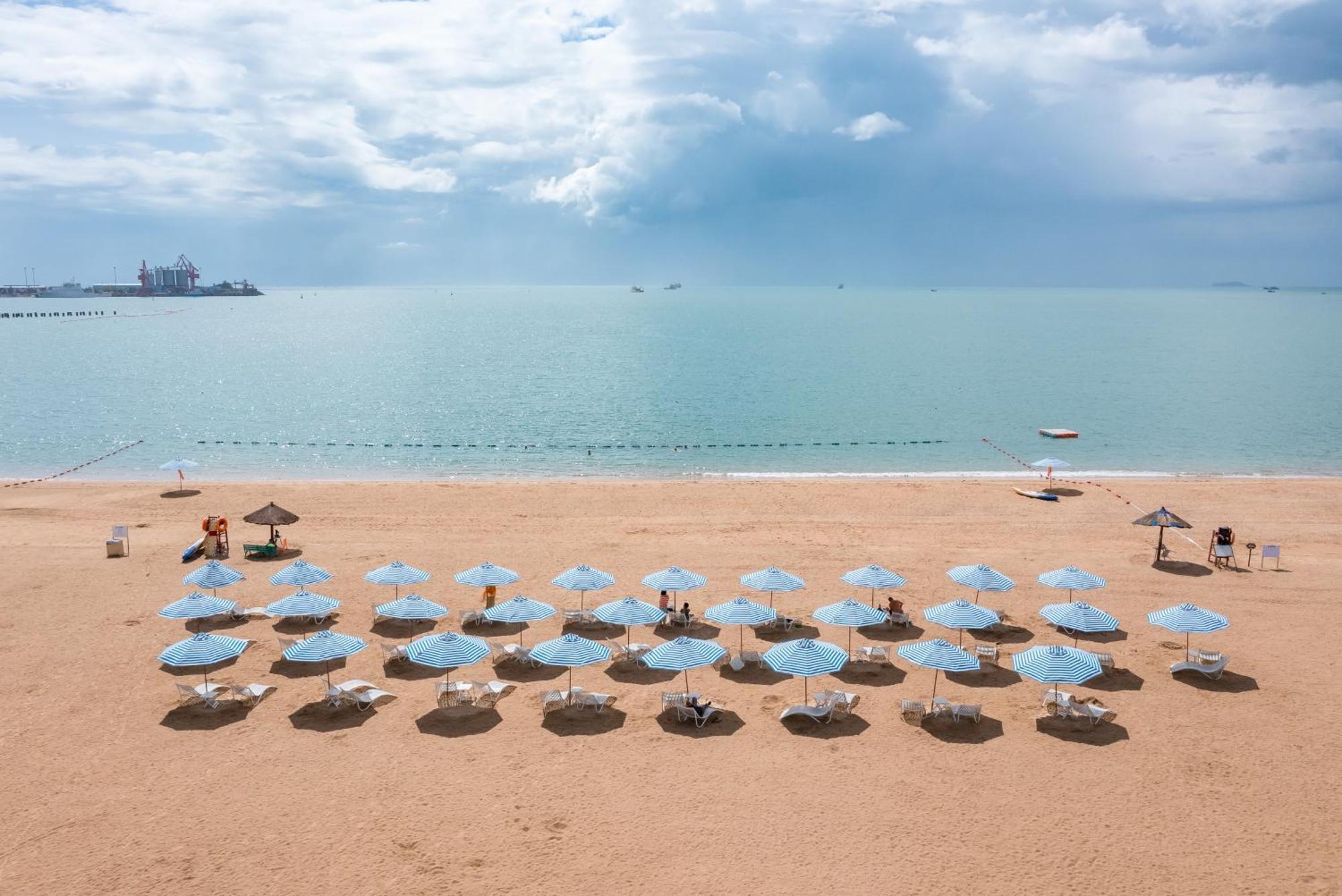 Puhai Sea View Apt By Hailan Tour At Sanya Yazhou Bay#Only 100 Meters To Beach And Sea Swimming Area Buitenkant foto