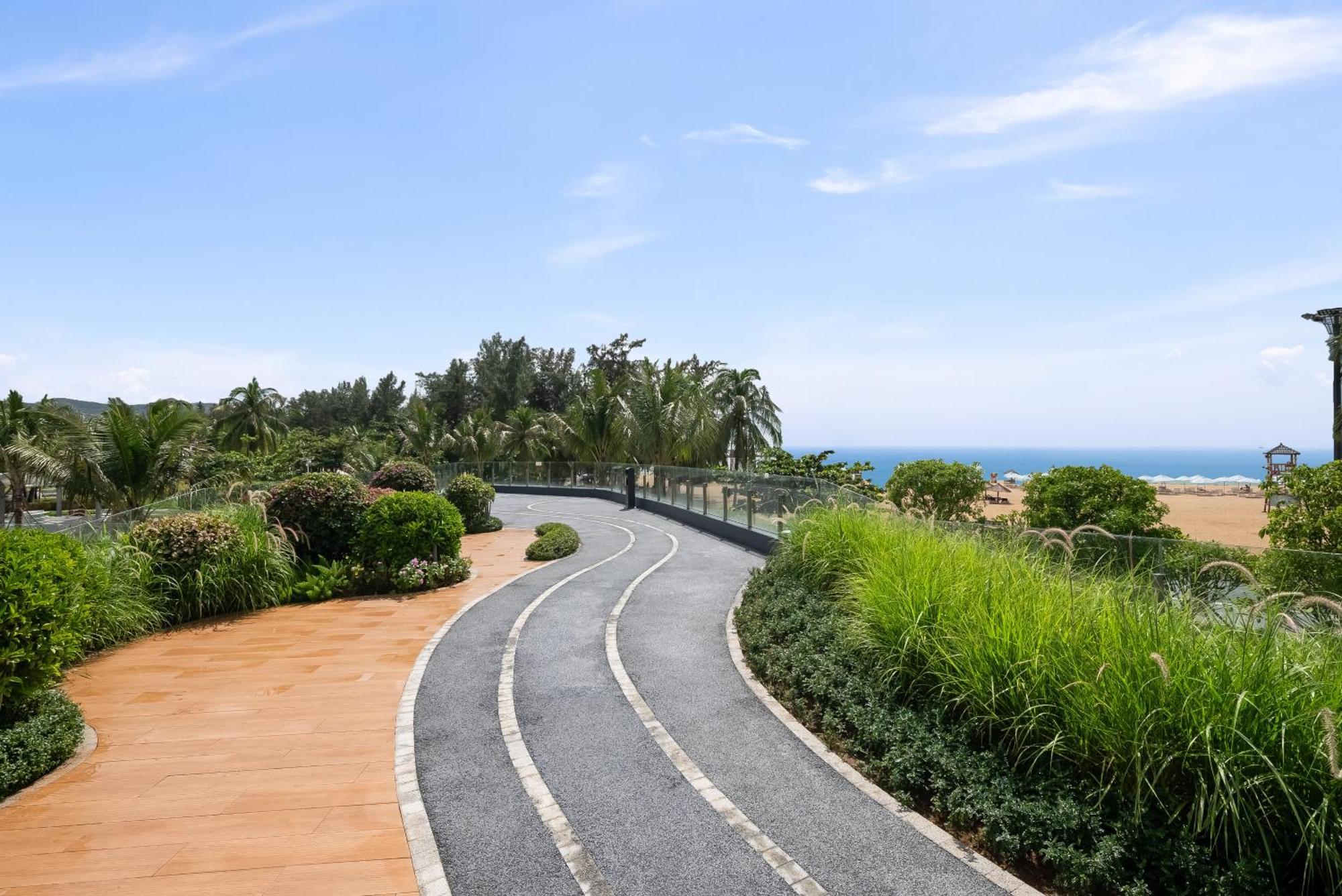 Puhai Sea View Apt By Hailan Tour At Sanya Yazhou Bay#Only 100 Meters To Beach And Sea Swimming Area Buitenkant foto