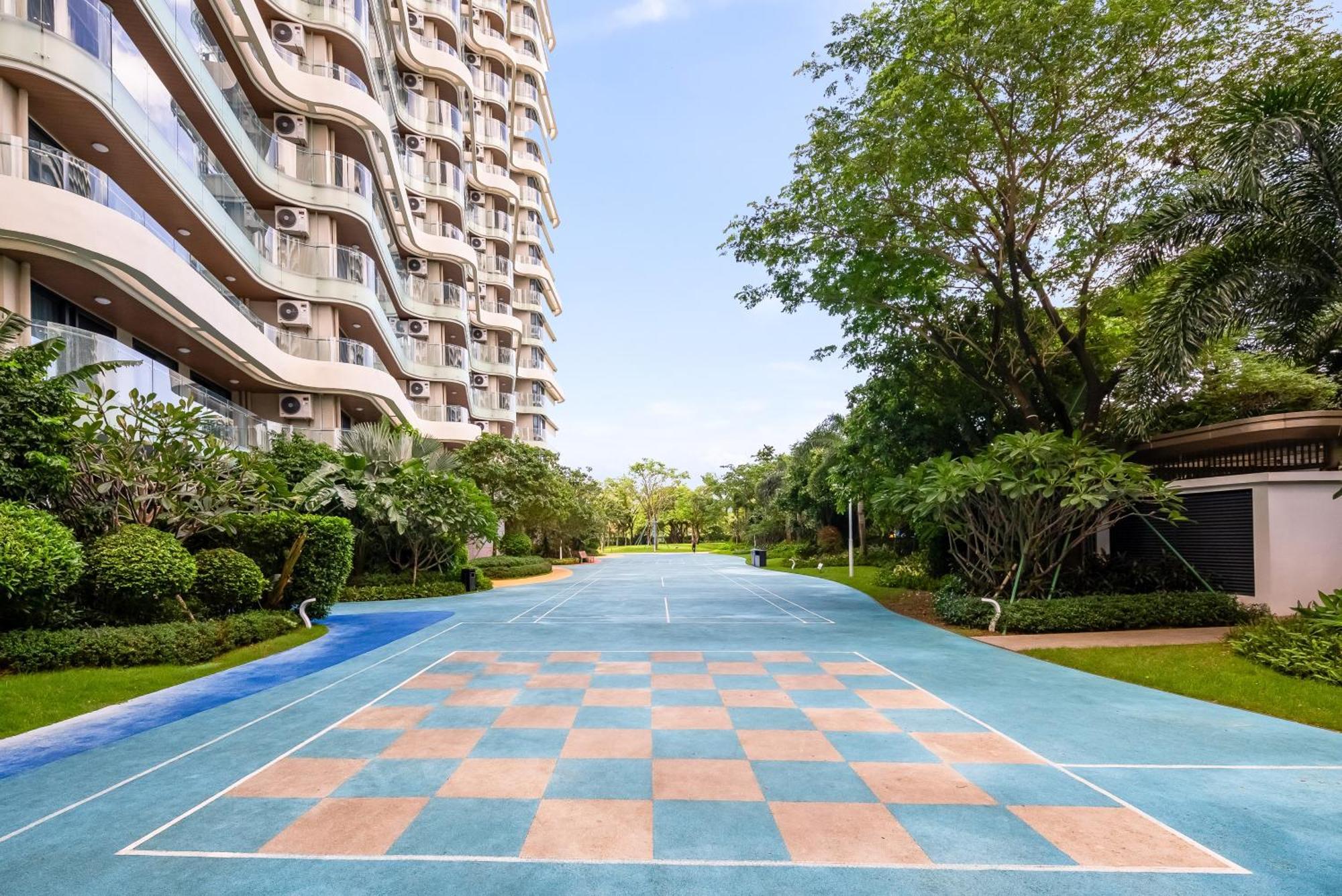 Puhai Sea View Apt By Hailan Tour At Sanya Yazhou Bay#Only 100 Meters To Beach And Sea Swimming Area Buitenkant foto