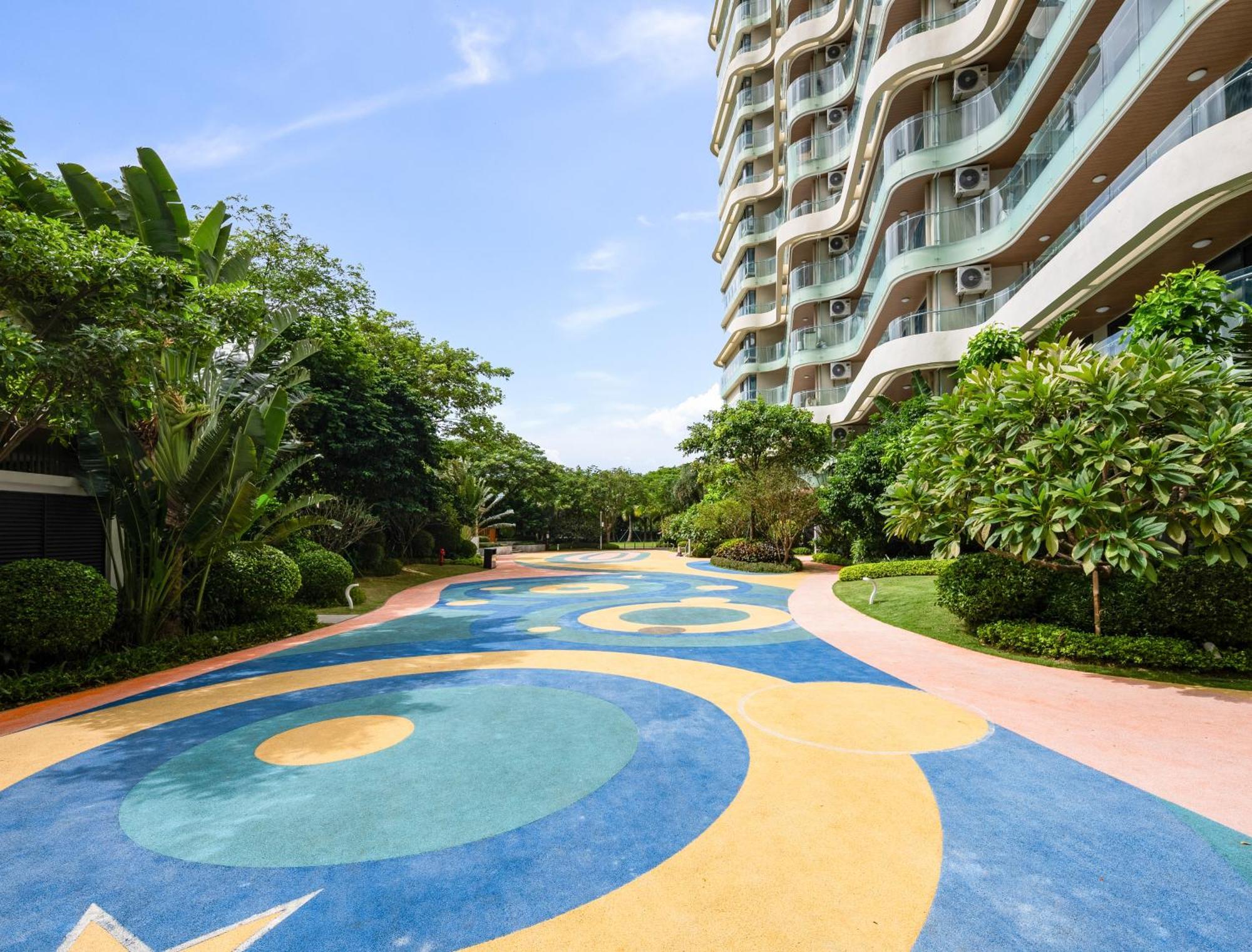 Puhai Sea View Apt By Hailan Tour At Sanya Yazhou Bay#Only 100 Meters To Beach And Sea Swimming Area Buitenkant foto